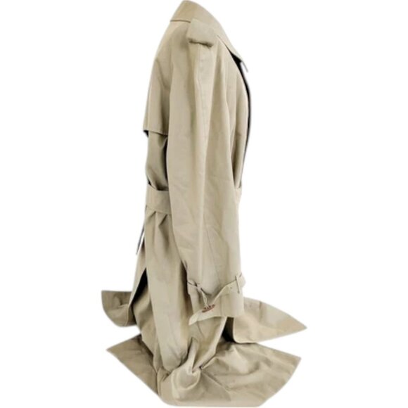 940196BT (L2) Burberry Coats Beige Cotton - Picture 4 of 10